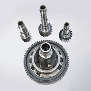 Short final axle ratio for 4MOTION